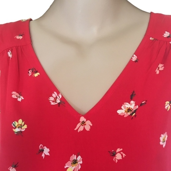 Gap Floral Shift Dress Rayon sleeveless lightweight Summer Versatile - Picture 4 of 13